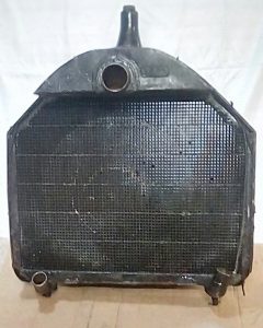 1906 Hupmobile radiator, 112 years old and was still repairable.