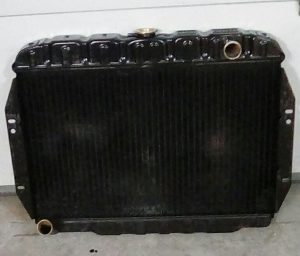 1968 Jeep CJ5 radiator cleaned and repaired.